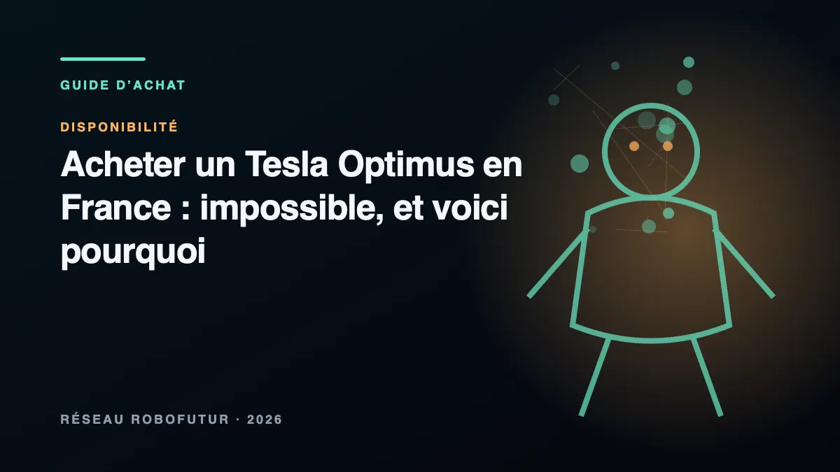 Robot humanoïde générique dans un environnement industriel, scène illustrative